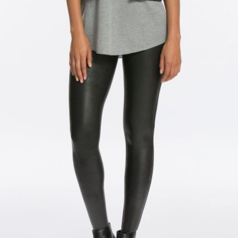 Never Been Worn Spanx Faux Leather Leggings